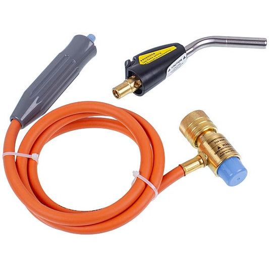 Gas Hand Burner HT-3S (HT 1S 660) (for MAPP-gas, with piezo ignition and hose)
