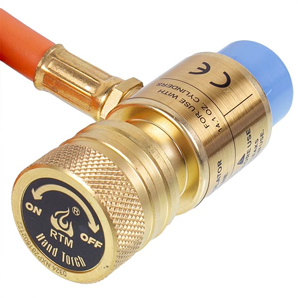 Gas Hand Burner HT-3S (HT 1S 660) (for MAPP-gas, with piezo ignition and hose)