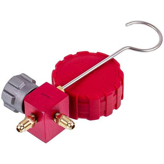 Manometric manifold 1-valve VALUE VMG-1-S-H Type 2 (R410 R407 R22 R134) high pressure