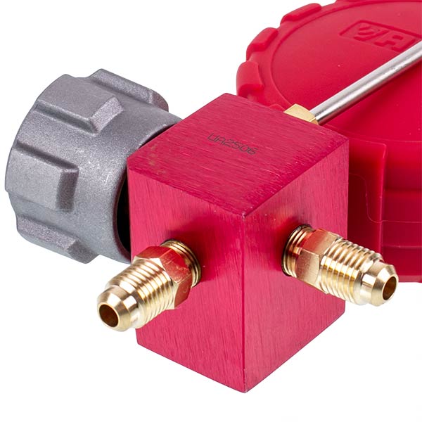 Manometric manifold 1-valve VALUE VMG-1-S-H Type 2 (R410 R407 R22 R134) high pressure