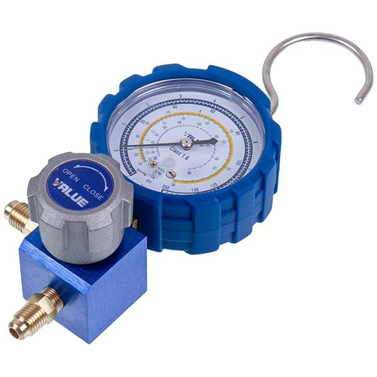 Manometric manifold 1-valve VALUE VMG -1-U-L (R600 R600a R290)