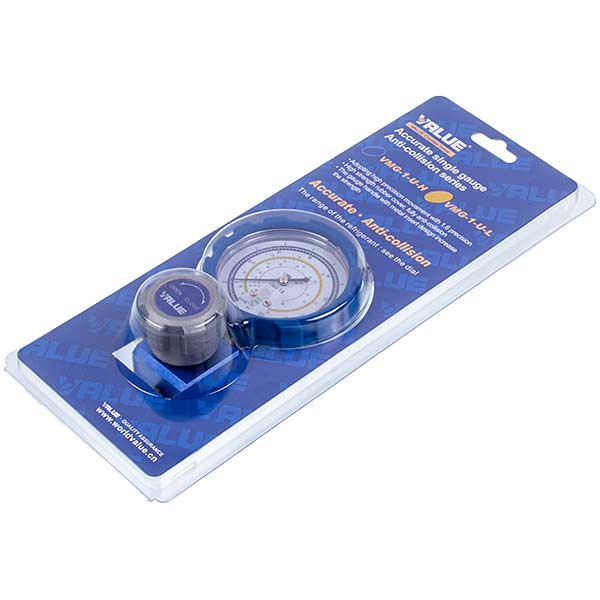 Manometric manifold 1-valve VALUE VMG -1-U-L (R600 R600a R290)