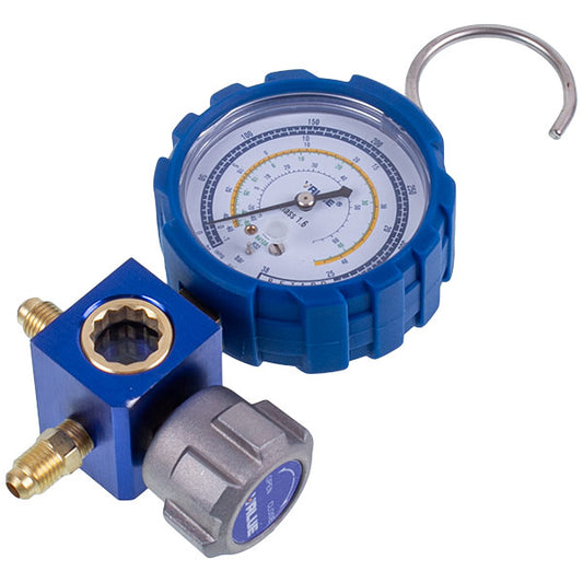 Manometric manifold 1-valve VALUE  VMG -1-S-L Type 2  (R404 R407 R22 R134)