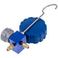 Manometric manifold 1-valve VALUE  VMG -1-S-L Type NEW (R32 R22 R410a) low pressure