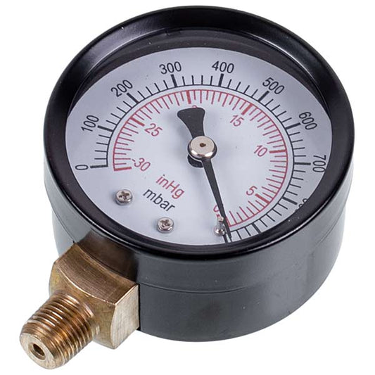 Manometer (vacuum gauge) VALUE  310500104 (D=50mm, bottom connection)