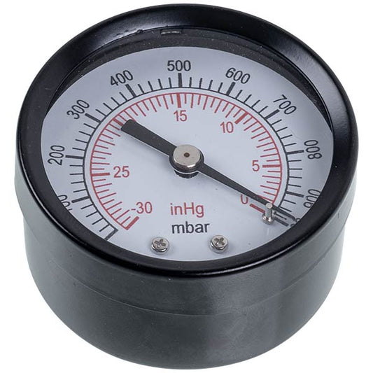 Manometer (vacuum gauge) VALUE  310500106 (D=50mm, rear connection)