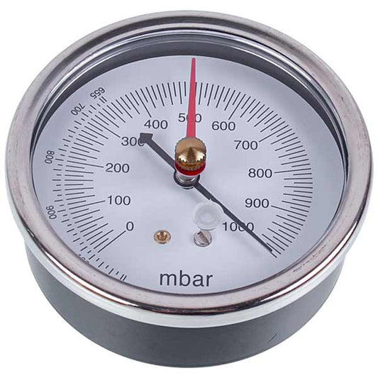 Manometer (vacuum gauge) VALUE  310500301 (D=75mm, rear connection)