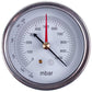 Manometer (vacuum gauge) VALUE  310500301 (D=75mm, rear connection)