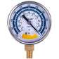 Manometer (vacuum gauge) VALUE  310500601 (D=63mm, bottom connection)
