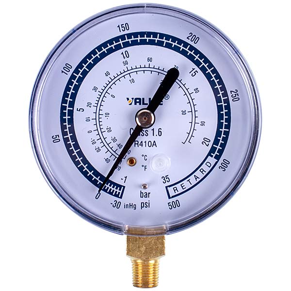 Low pressure gauge EL VALUE  (D =80mm, R410)