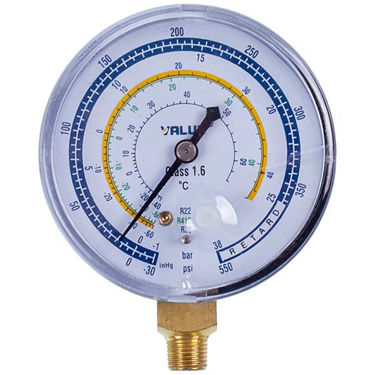 Low pressure gauge GBL VALUE  (D =68mm, R22 R410a R32)