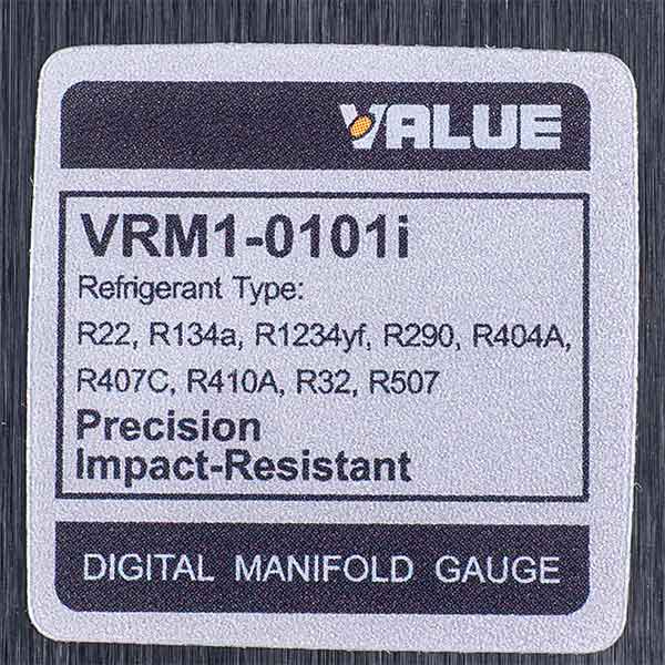 Manometric manifold 1-valve VALUE VRM1-0101 NAVTEK (electronic pressure gauge)