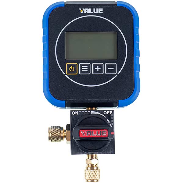 Manometric manifold 1-valve VALUE VRM1-0101 NAVTEK (electronic pressure gauge)