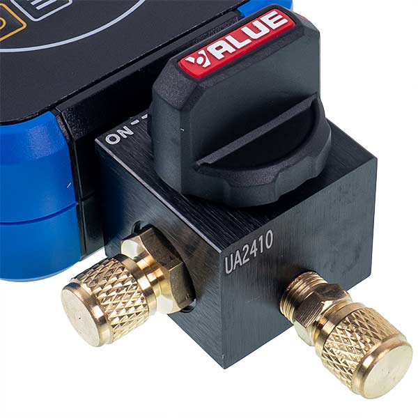 Manometric manifold 1-valve VALUE VRM1-0101 NAVTEK (electronic pressure gauge)