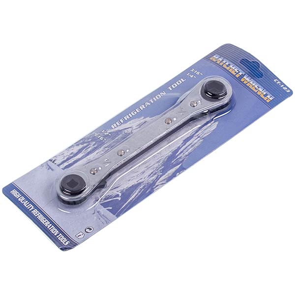 Katchet wrench CT-123-L (1/4” 3/16” 9/16” 1/2”)