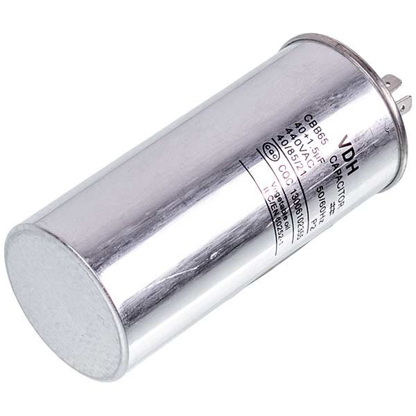 Capacitor 40+1,5uF 450V CBB65
