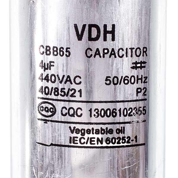 Capacitor 4uF 450V CBB65