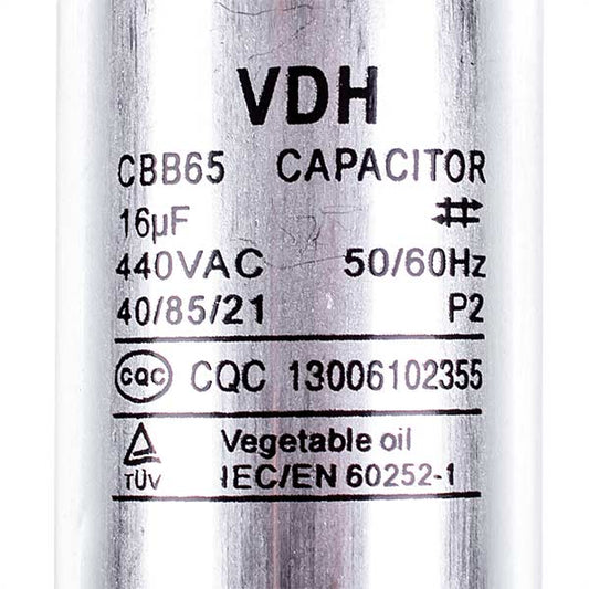 Capacitor Whicepart 16uF 450V CBB65