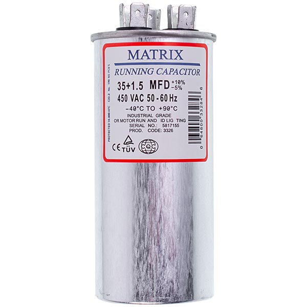 Capacitor 35+1,5uF 450V CBB65