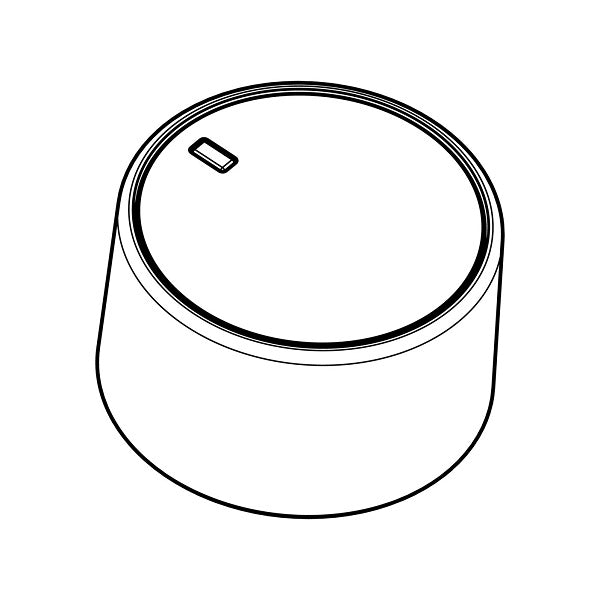 Zanussi 8073833223 Hob Control Knob