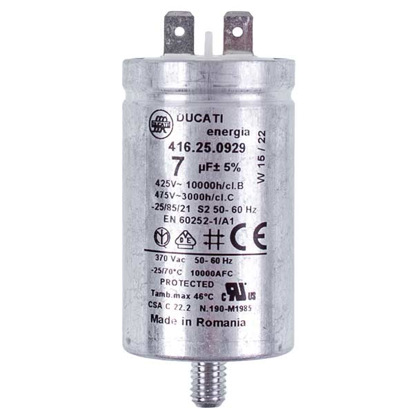 Candy 41039164 Capacitor 7uF for Tumble Dryer