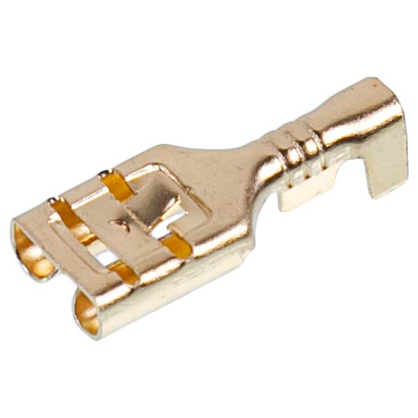 Washing Machine Terminal Flat FASTON "Mother" 6mm (100pcs)