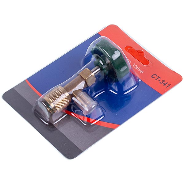 Freon filling valve R600 CT-341 with the valve