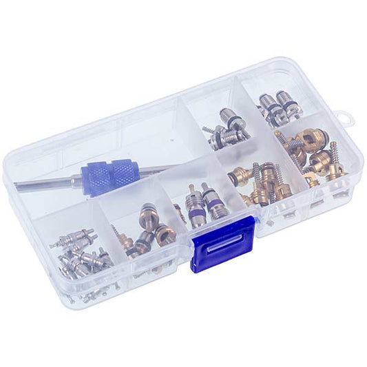 Car Air Conditioning Set of Nipples ST-247  (7 types of 39 spools + screwdriver)