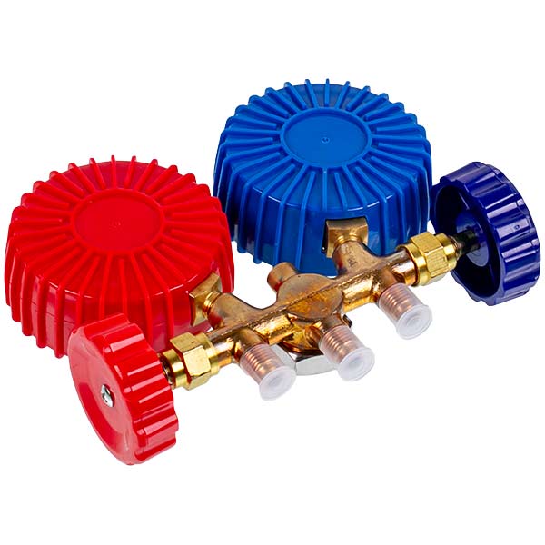 Gauge manifold 2-valve CT-536G  (R12 R22 R404 R134) + hoses 3pcsx900mm