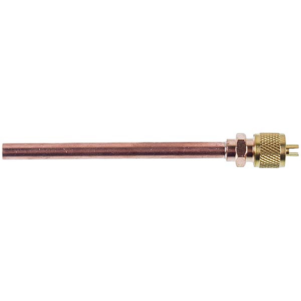 Filling valve Schrader with tube 6x0.55x80mm AVX