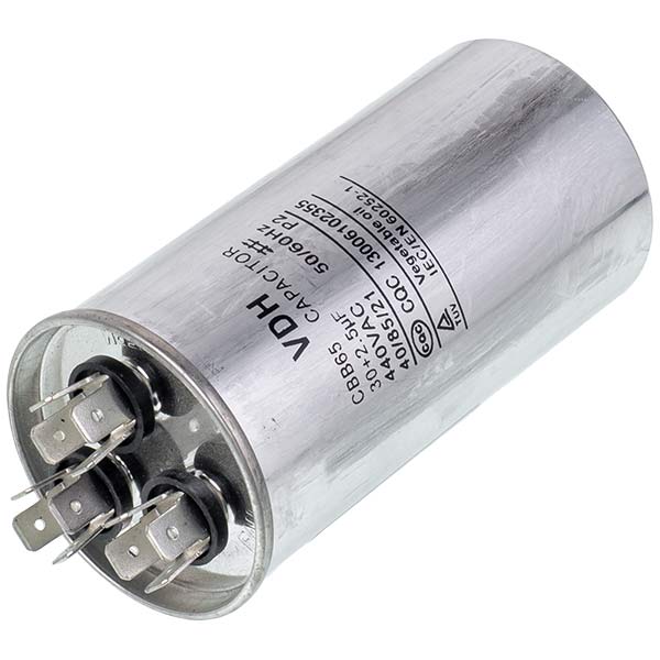 Capacitor 30+2,5uF 450V CBB65