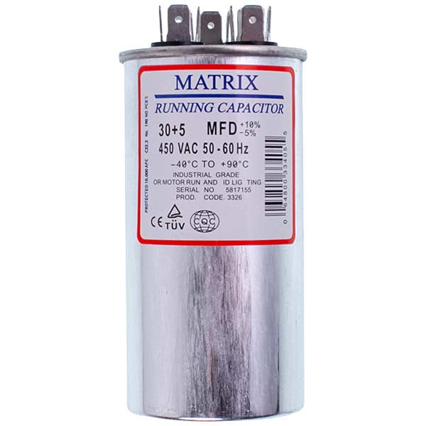 Capacitor 30+5uF 450V CBB65