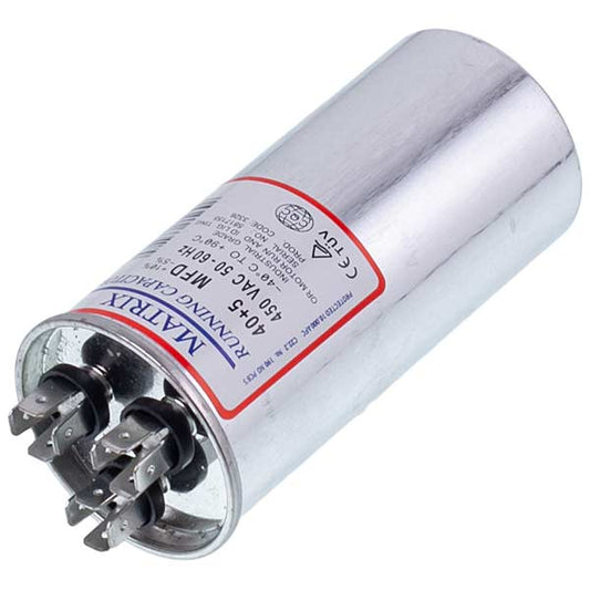 Capacitor 40+5uF 450V CBB65