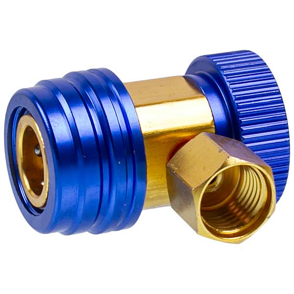 A set of filling couplings QC-L + QC-H (low + high pressure) for car AC quick