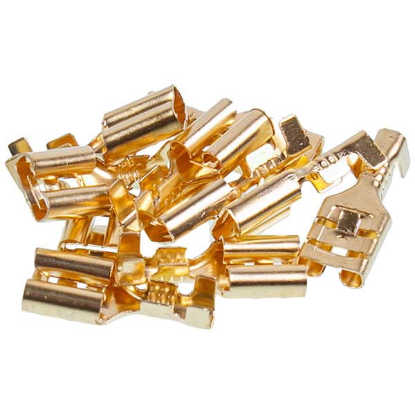 Washing Machine Terminal Flat FASTON ''Mother'' 6mm (10pcs)