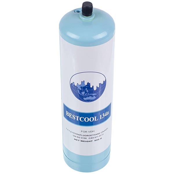 Freon R134A Bestcoolfor  the shredder valve (thread 1/4'') (0,8kg)