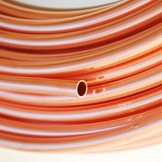 Copper Pipe Halcor 1/4" 0.76mm coil 15m (sales in multiples of 5m)