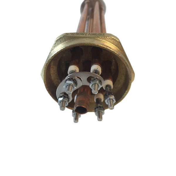 Electric Boiler Block of Heating Elements 7,5kW 220V L=330mm nut 2'' SINAN