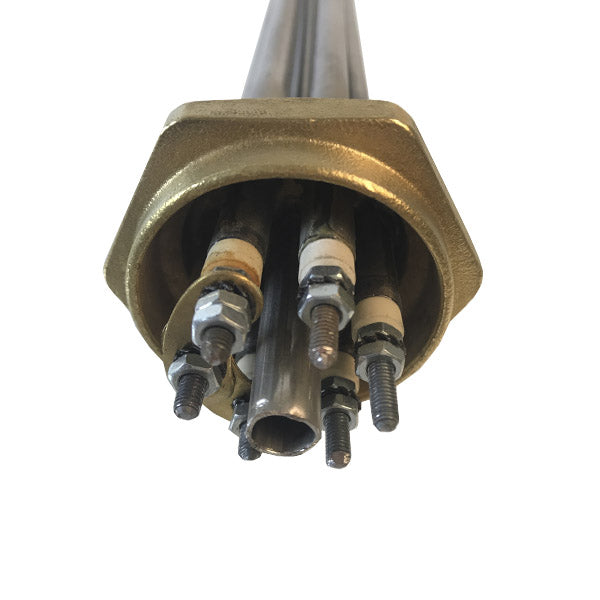 Electric Boiler Block of Heating Elements 2,5kW 220V L=185mm nut 1 1/2" (48mm) FER