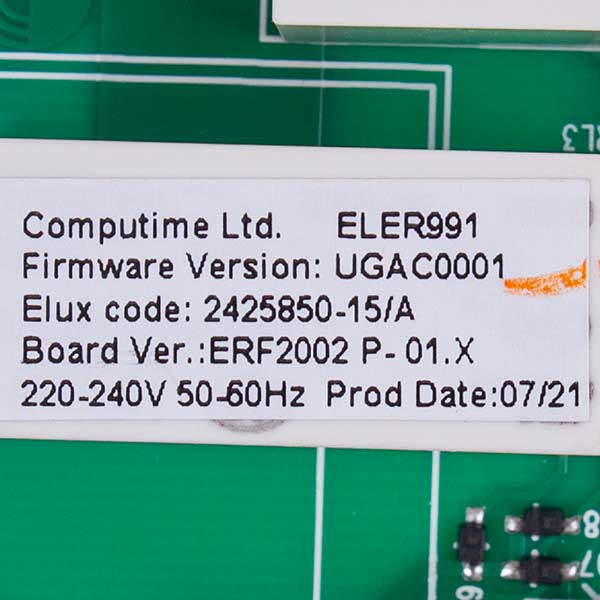 Electrolux 2425850159 Refrigerator Not Configured Electrolnic