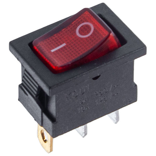 Water Heater Switch (single) KCD1 (250V, 6A), 3 contacts