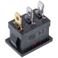 Water Heater Switch (single) KCD1 (250V, 6A), 3 contacts