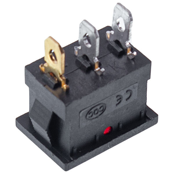 Water Heater Switch (single) KCD1 (250V, 6A), 3 contacts