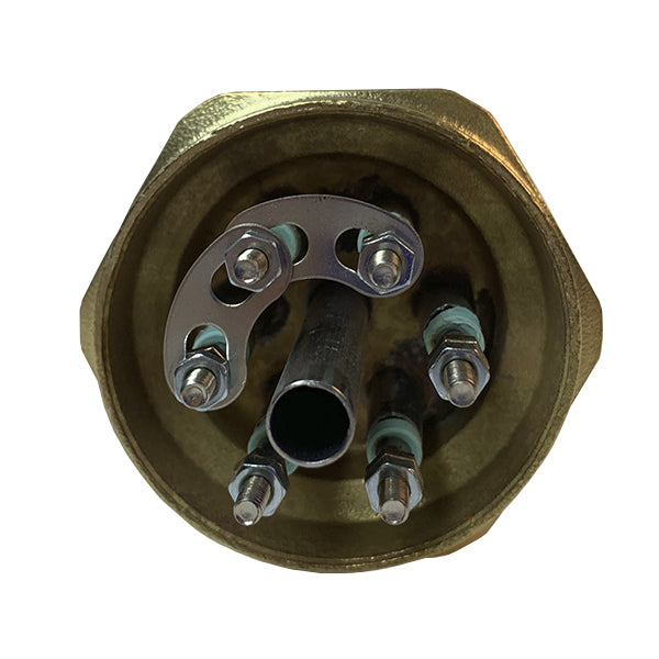 Electric Boiler Block of Heating Elements 6kW 220-380V L=305mm nut 2'' Termo-Mix