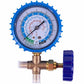Manometric manifold 1-valve VALUE G-466-A  (468/L) (R22 R12 R134 R502)