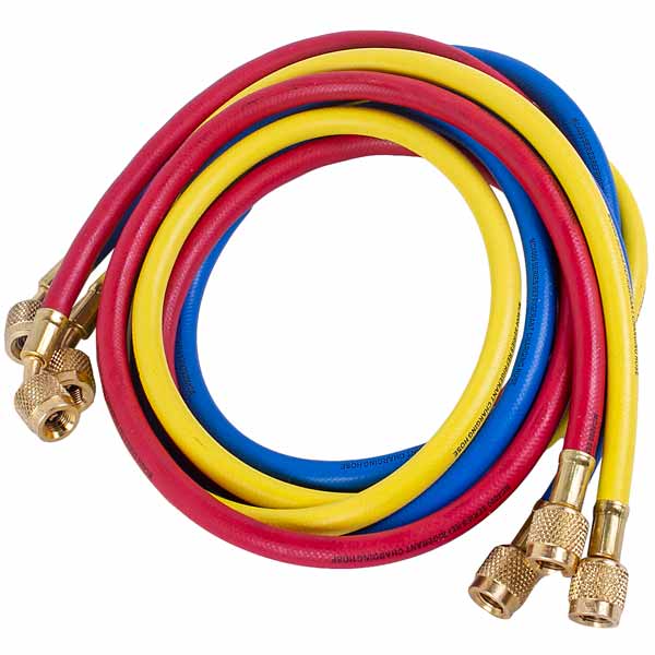 Filling Hose Set 1/4'x1/4'' (3pcsx1500mm) Mastercool MC-40360
