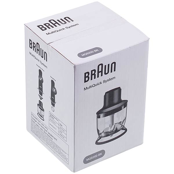 Braun AX22110051 Blender Chopper  350ml HC MQS200BK