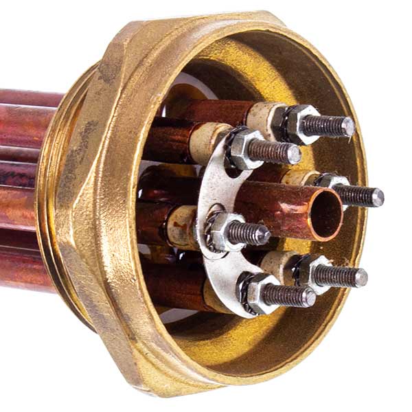 Electric Boiler Block of Heating Elements 7,5kW 220-380V L=360mm nut 2'' Balcik