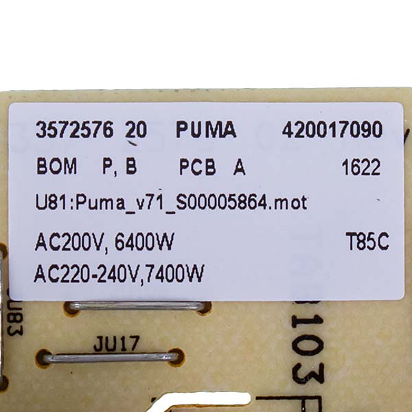 Electrolux 3572576209 Cooker Power Board