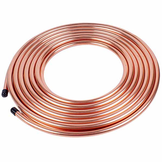 Copper pipe 5/8'' 16x0.89mm Halcor (sales in multiples of 5m).